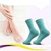 AYAOQIANG 2 Pairs Moisturizing Gel Heel Socks for Dry Hard Cracked Skin,Comfy Recovery Socks Day Night Care fits U.S（Woman-5-9）