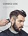 WONER Hair Clippers Cordless Rechargeable Hair Trimmers Hair Cutting Kit Machine for Men, 2000mAh Lithium Ion, 8 Guards, Oil for Beginner Fathers Husband