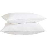 The Ritz-Carlton Pillow - King Size 20&rdquo; x 36&rdquo; - Luxury Hotel Quality Pillow with Dual-Chamber Design, Down &amp; Feather Fill, Cotton Down-Proof Shell, Made in USA (20" x 36")