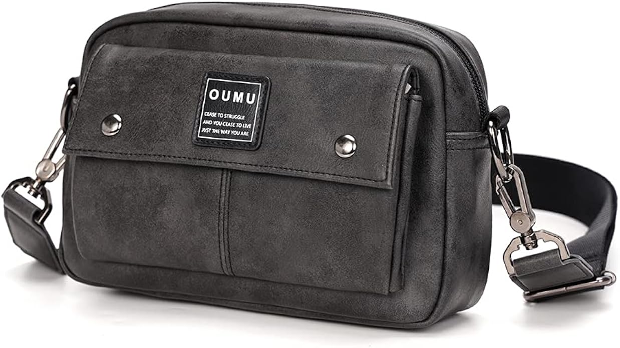 YUKABAN Small Messenger Bag for Men and Women ，Mini