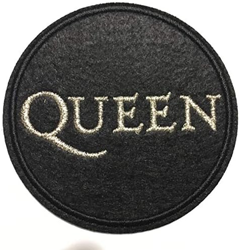 LUSO QUEEN PATCH Silver - 3" Freddie Mercury