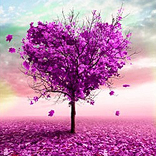 Oksale 5D Full Drilled DIY Tree Painting Canvas + Diamond Cross Stitch Kit (3)