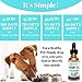 Hemp Oil for Dogs and Cats - 100 % Organic Natural Calming Drops - Anxiety Support - Hip and Joint Health - Pain Relief Stress Reducer for Pets - Omega 3 & 6
