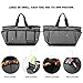 Housolution Gardening Tote Bag, Deluxe Garden Tool Storage Bag and Home Organizer with Pockets, Wear-Resistant & Reusable, 14 Inch, Gray + Blackthumb 2