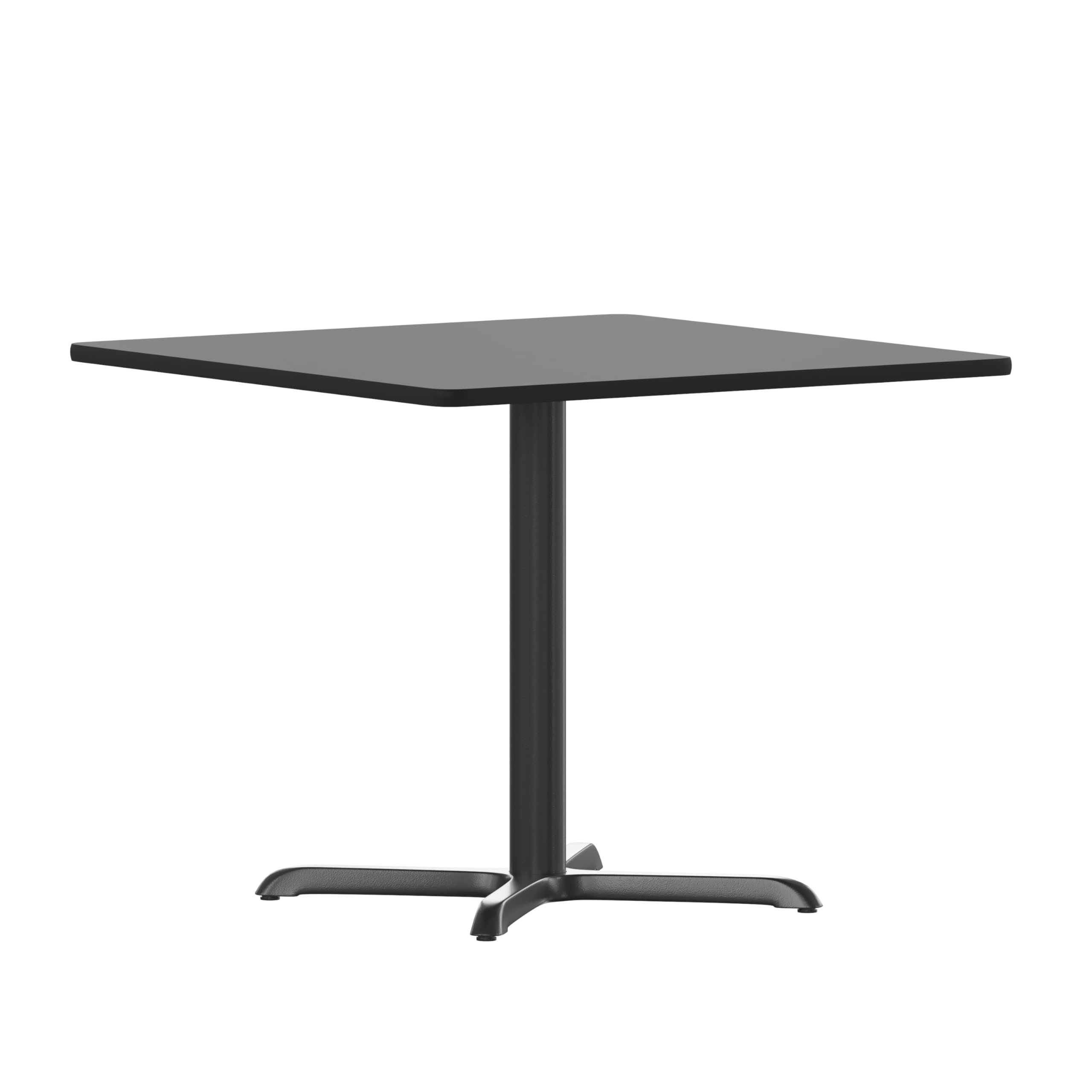 Photo 1 of ******************THIS IS ONLY THE TABLE BASE************
Flash Furniture 36'' Square Black Laminate Table Top with 30'' x 30'' Table Height Base