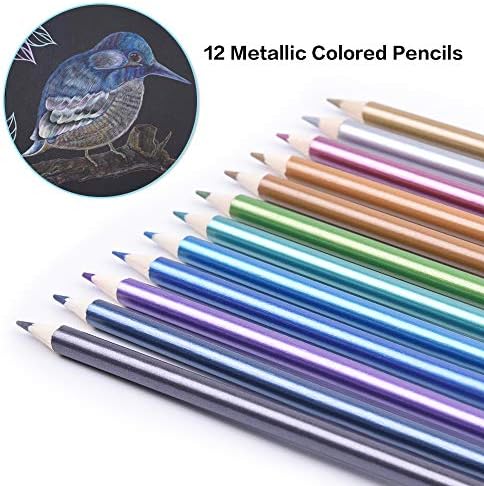Pack of 168 colored pencils in a variety of colors.