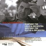 RHAPSODIES FOR CELLO AND GUITAR                    image