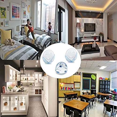 Corner Cover Table Corner Edge Corner Guards High Resistant Adhesive Gel Best Baby Proof Corner Guards Stop Child Head Injuries Tables, Furniture & Sharp Corners Baby Proofing Corner Protectors 12 Pcs