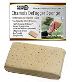 Chamois DeFogger Sponge by Ever New Automotive Revolutionary Design! The Solution for Fog Free, Streak Free, Squeaky Clean Windows! Use it in Your Car, Boat, RV or Home! 100% Guarantee!