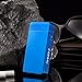 FORHU Windproof Flameless Electronic Pulse Arc Cigarette Lighter USB Rechargeable (Blue ice)