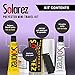 Solarez Polyester Mini Travel Kit ~ Surfboard Ding Repair - Paddle Board Wakeboard Repair ~ Kit Includes: Poly and Microlite Fast Cure Resins, Sanding Pad, Spreader, Alcohol Pad, in Watertight Capsule