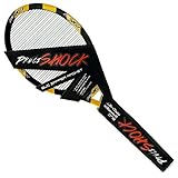 PreciShock Bug Zapper Electric Fly Swatter Racket- 3000 Volt Handheld Zapping Racket That Kills Mosquito Fly Wasp Hornet - For Indoor Outdoor Use - Enhanced With TITANPLAST and ElectroSWAT Technology