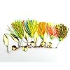 Laimeng5pcs-Mixed-Color-Spinner-Fishing-Lures-Bass-Tackle-Hook
