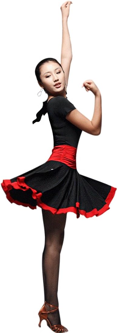 Faship Latin Tango Rumba Dance Dress: Clothing