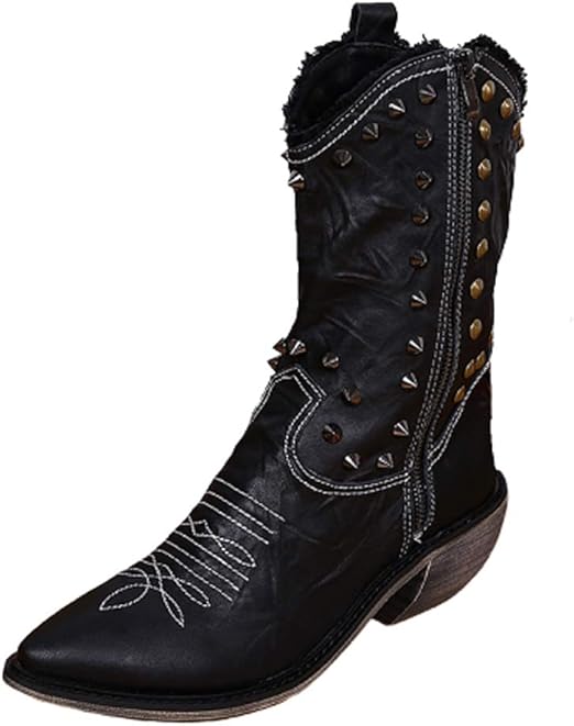 patent leather cowboy boots