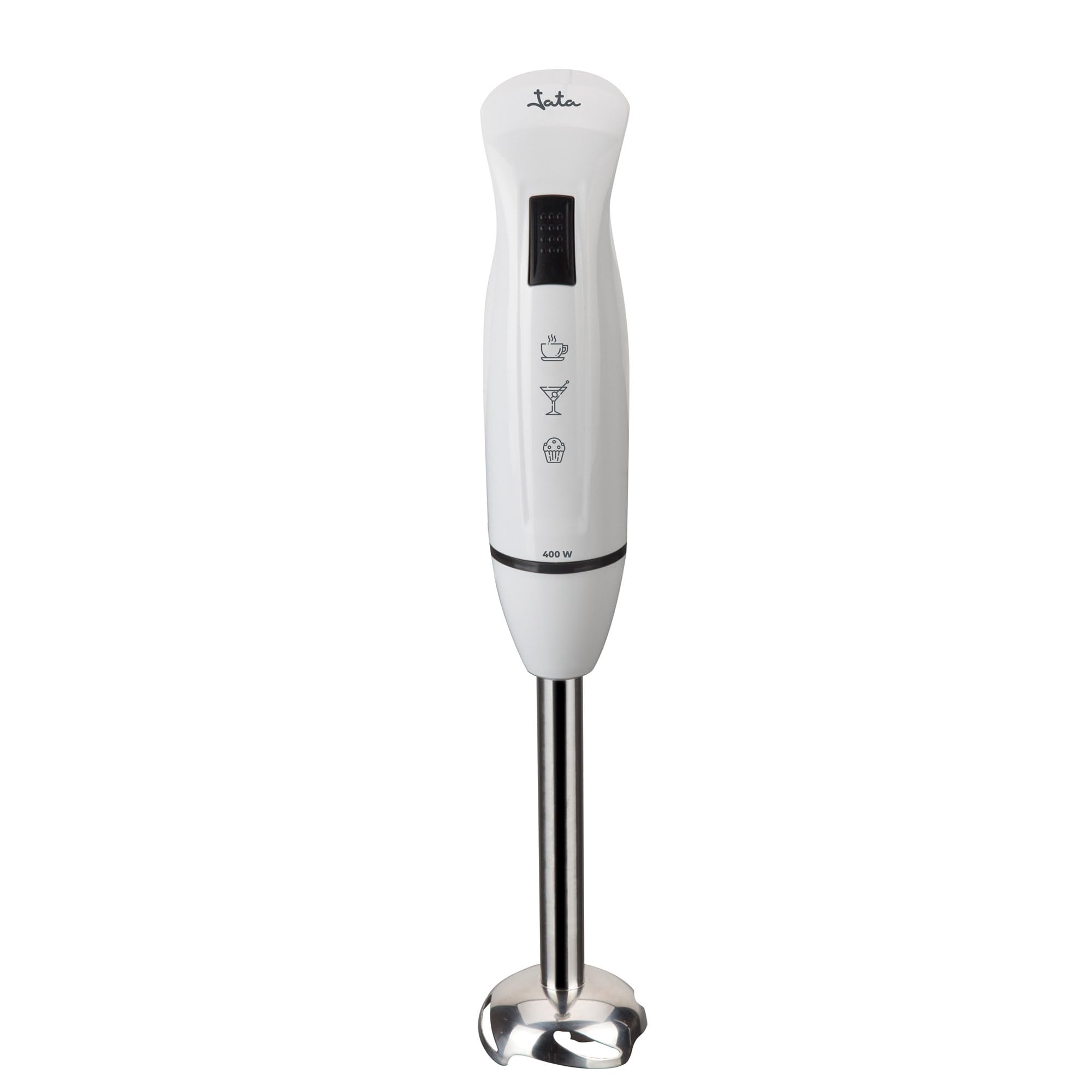 Jata BT126 Hand Blender, 400W, 0 Decibels, White