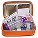 mymedibag Large Epipen Holder | Hardcase Insulated Epipen Case | Highly Visible and Noticeable EpiPen Carrier Bag in Case of an Emergency | Bright Orange Epipen Carry Case Insulated Pouch