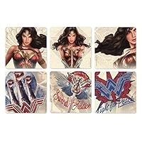 Sandy Lion Wonder Woman Stickers - Roll of 100