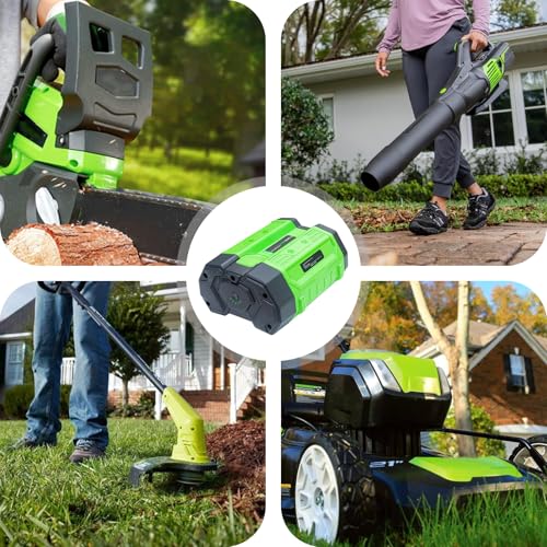 FSKE Upgraded Replacement for EGO 56V Battery 5.0Ah Compatible with All 56V EGO Power Tools BA2800T BA2800 BA1400