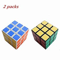 ShengShou 2Pcs 3x3x3 Puzzle Cube, 2 Pcs ( one Black and one White )