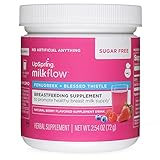 UpSpring Milkflow Fenugreek and Blessed Thistle Berry Sugar Free Drink Mix