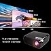 ICopter WIFI Android4.4 LED Projector 800x480 Home Theater 200’’ Portable Multimedia Private Cinema support 1080P HDMI TV VGA AV USB YPBPR for Business Meeting Movie Video
