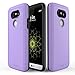 J&D Case Compatible for LG G5 Case, [Slim Guard] [Heavy Duty] [Dual Layer] Hybrid Shock Proof Fully Protective Case for LG G5 - Purple