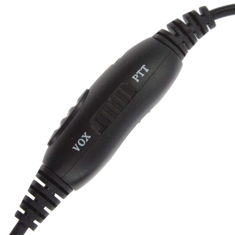 Amazon.com: KENMAX Eraphone Earpiece Headset With Boom Mic VOX-PTT Switch  for Two Way Radio ICOM IC-3FGX IC-3FX IC-3SAT IC-T21E IC-T22A IC-T22E IC-V21AT  ...
