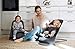 BabyBjörn Bouncer Bliss, Anthracite, Mesh | 2-in-1 Adjustable Baby Bouncer Seat and Toddler Chair, Newborn to Toddler (8-29 lbs), 4 positions, Lightweight & Portable