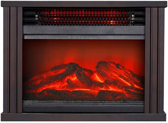 Calentador de chimenea eléctrico, estufa de calefacción interior