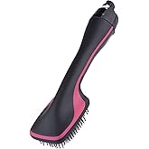 Sonew 2 in 1 Hair Dryer Brush & Straightener Brush, Hair Dryer and Styler, Negative Ion Blow Dryer Brush, Hot Air Brush Detan