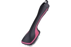 Sonew 2 in 1 Hair Dryer Brush & Straightener Brush, Hair Dryer and Styler, Negative Ion Blow Dryer Brush, Hot Air Brush Detangles, Dries, Smooths, Reduce Frizz & Static