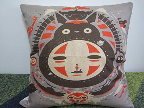 Animation Alarm Clock Home Decor Design Throw Pillow Cover Pillow Case 18 x 18 Inch Cotton Linen For Sofa