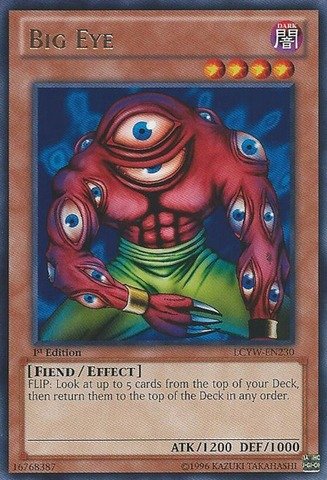 Yu-Gi-Oh! - Big Eye (LCYW-EN230) - Legendary Collection 3: Yugi's World - Unlimited Edition - Rare