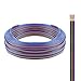 Fntek 50ft 4 PIN RGB Extension Cable Line for 5050 3528 RGB LED Strip Lights (4 Color, Multi-color, Copper, 22 Gauge, 4 Strands)
