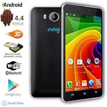 Amazon.com: Indigi Ultra-Slim 3G Smartphone Phablet Android 4.4 KitKat