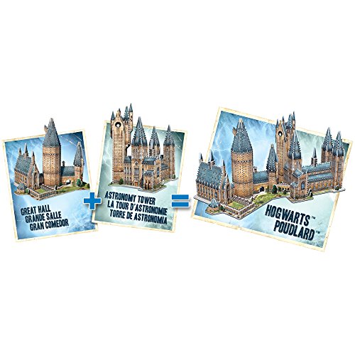 Hogwarts Astronomy Tower 3D Jigsaw Puzzle (875 pieces)