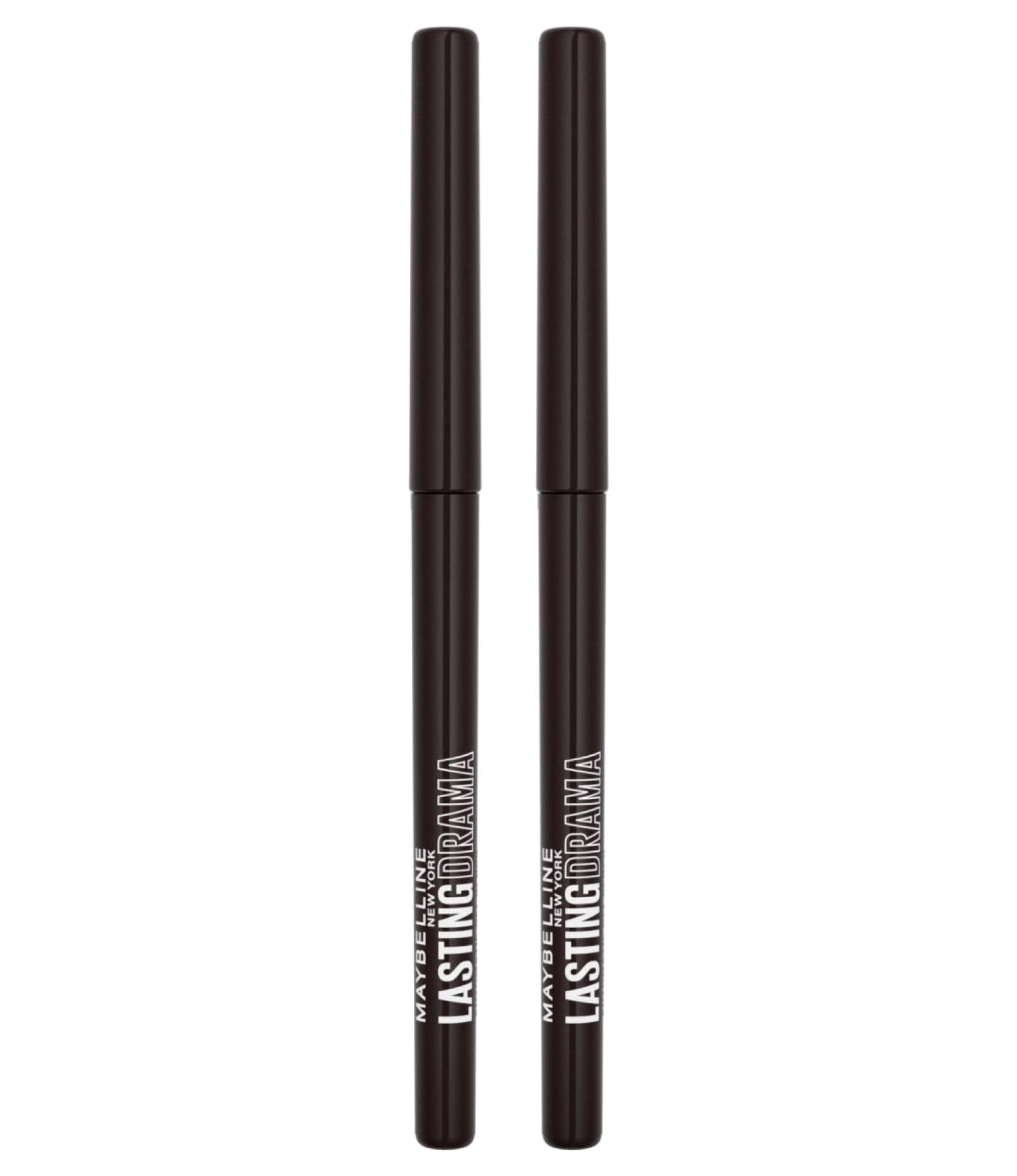 Maybelline New York Lasting Drama Automatic Eye Pencil Waterproof Pigmented Tract 36H Colour Black Out Drama - 2 Cosmetics