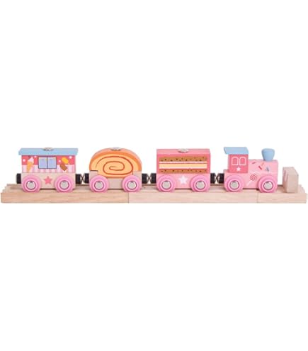Bigjigs Toys - Peuter - Houten - Bruine - Speelgoed treinen kopen