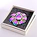 Fancy Home Titanium Alloy Anti-Anxiety Rainbow Colorful Fidget Hand Spinner Metal EDC Toy for Relief from ADD ADHD,Anxiety and Boredom,Last 4-6 Minutes