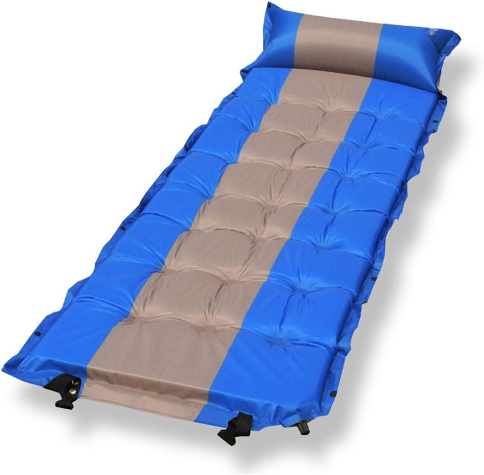 SHDIOU Self Inflating Air Mattress Outdoor Camping Mat Infatable Sleeping Pad with Pillow Joinable Air Bed