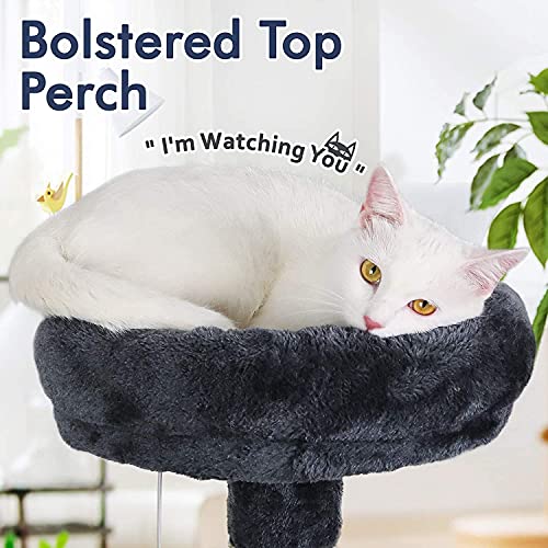 rabbitgoo Cat Tree Cat Tower 61" for Indoor Cats, MultiLevel Cat Condo