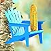Inspire and Imagine Adirondack Chair Squirrel Feeder Blue