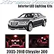 XtremeVision Chrysler 300/300C 2005-2010 (12 Pieces) Cool White Premium Interior LED Kit Package + Installation Tool