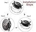 KPYJA for Samsung Galaxy Watch Active 2 44mm Screen Protector, All-Around TPU Anti-Scratch Flexible Case Soft Protective Bumper Cover for Galaxy Watch Active 2 Smartwatch (Clear/Clear/Clear, 44mm)