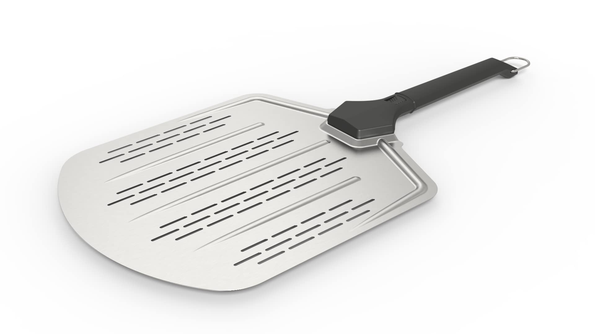 Witt 12" Perforated Pizza Peel – Ultra Thin Aluminum Peel for Retrieving Pizzas from The Pizza Oven with Ease