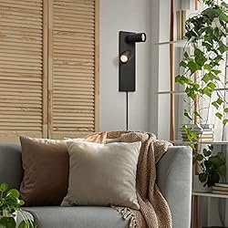 Globe Electric 51845 2-Light Plug-in or Hardwire