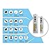 EBL 16 Pack 2800 mAh AA + 16 Pack 1100 mAh AAA Rechargeable Batteries