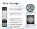PURE HYDROGEN, Portable hydrogen water generator with SPE technology and DuPont membrane. H2-rich antioxidant water on the go. Travel, office, or home.