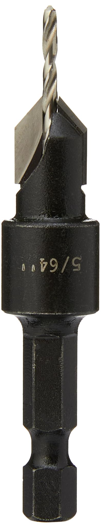 Trend Snappy TC 9.5mm Countersink with HSS 2mm Drill for Softwood & Hardwood, Quick Release System, SNAP/CS/4TC